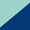 blau/mint
