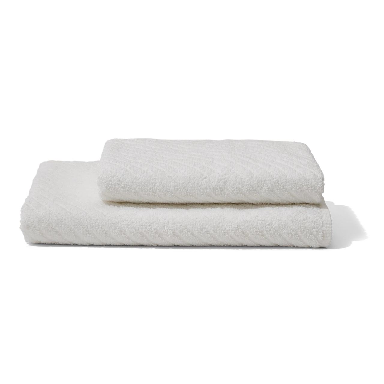 Frottierwäsche Newcastle diagonaler Blockstreifen Saunalaken ca. 420 g/qm